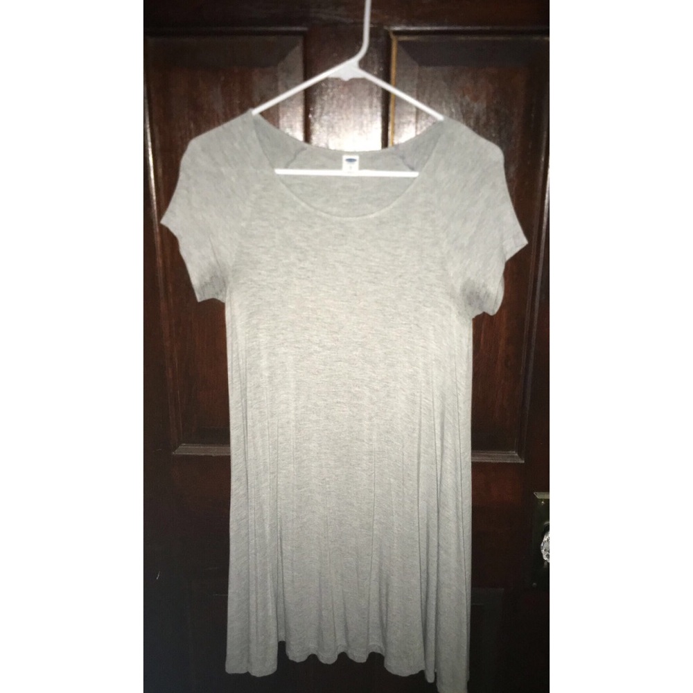 Grey T-Shirt dress